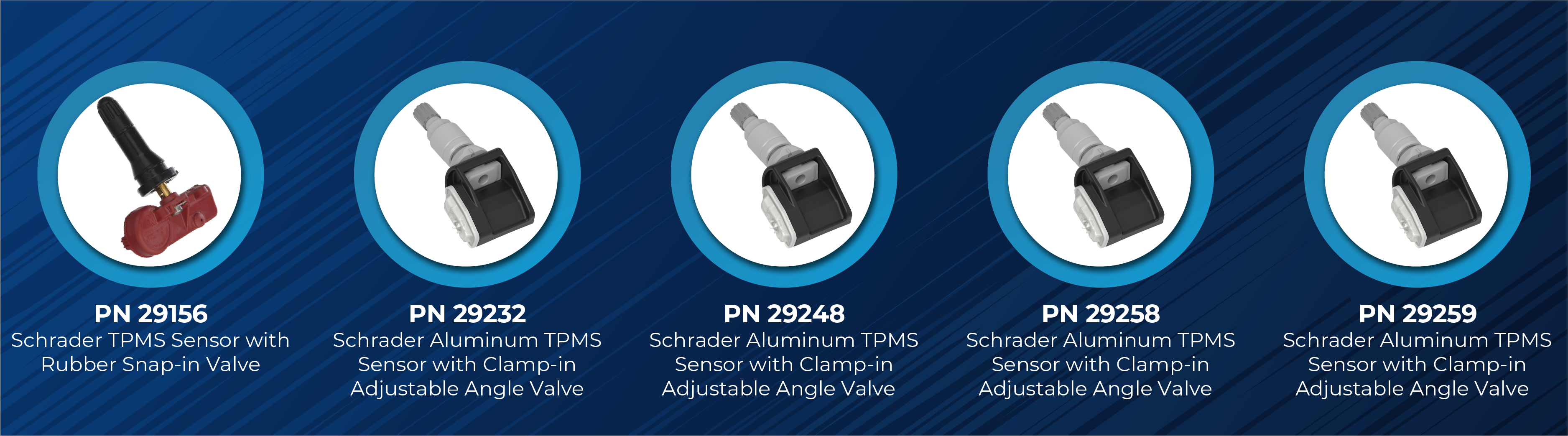 Schrader launches 5 new OER sensors